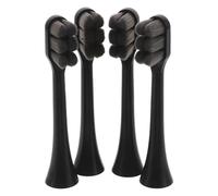 TEHAUX 4pcs Ultra Soft Electric Toothbrush Heads Replacement for Sensitive Gums, Pregnancy Friendly Sonic Toothbrush Accessories with Soft Bristles for Household Oral Care