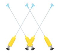 TEHAUX 4pcs Washing Machine Suspension Rods with Shock Absorption Universal Compatibility Zinc Alloy Washer Support Rods for Laundry Machine Drum in Home Laundry Room