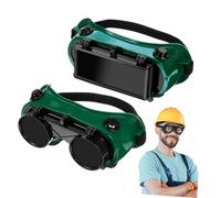TEHAUX 4sets Welding Safety Goggles Protective Glasses with Vent Hole Design for Optimal Comfort Comprehensive Eye Protection for Electric and Argon Arc Welding 2pcs*4