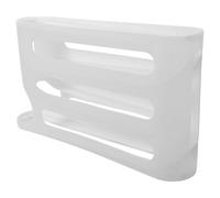 TEHAUX 4tier Refrigerator Egg Storage Box White Rolling Egg Dispenser Auto Fridge Tray Space Saving Kitchen Countertop Organizer for Refrigerator