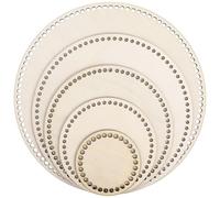 TEHAUX 5 Pcs Crochet Bag Bottom Bases with Fixed Frame for Basket Weaving Supplies Purse Bottoms for DIY Crochet Bag Making and Craft Projects