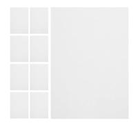 TEHAUX 50 Sheets White Lightweight Multi-use Printer Paper for Arts and Crafts and Work, High Gloss Double-Sided Printing Paper Suitable for Inkjet Printers and Office Use