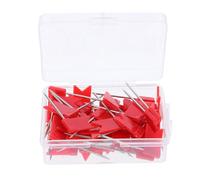 TEHAUX 500pcs Pushpins Map Flag Thumb Pins Push Pin World Map World Flags Push Pins Flag Pushpin Flag Map Push Pins Small Tacks Marking Thumb Tacks Red
