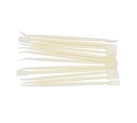 TEHAUX 50pcs Eyelash Curl Tool Lash Lift Tools Eyelash Lifter Beige Abs Material Time-Saving Repairing False Reliable Extension Accessories for Professional Beauty Use