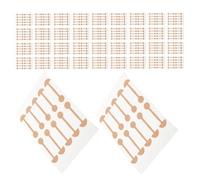 TEHAUX 50pcs Self-adhesive Breathable Nose Shaping Stickers with Soft Elastic Material for Nasal Wing Contouring and Nose Lifting, Suitable for Facial Care and Beauty Enhancement