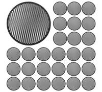 TEHAUX 50pcs Self Adhesive Speaker Dust Mesh Stickers for Electronic Products Loudspeaker Protection Easy to Use Improves Sound Quality Prevents Dust Ingress for Daily Maintenance