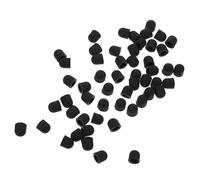 TEHAUX 50pcs Silicone Capacitive Stylus Nibs Replacement Tips for Touch Screen Pens Compatible with Touch Devices Easy to Store round Shape