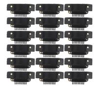TEHAUX 50pcs U Shaped Wig Clips for Hair Extensions and Wigs, Plastic and Iron Material, Lightweight Low Profile Design, Secure Attachment, Prevents Pressure on Scalp, for Office