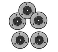 TEHAUX 5pcs Dvd Spindle Hub Replacement Part with Beads for Cd-rom Drives | Plastic and Metal Build, Bearing Structure, White Finish, Quick Swap Repair for Technicians