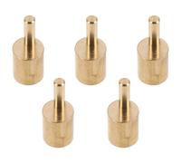 TEHAUX 5pcs Electric Hair Trimmer Motor Tongue Copper Shaft Replacement for DIY Maintenance Compatible with Wahl Heat Resistant Precision Fit
