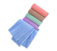 TEHAUX 5pcs Hamster Cage Cushions Soft Absorbent Bath Towels for Small Pets Multi-use Guinea Pig Bedding Mats Lightweight Cage Blankets in Pastel Colors