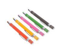 TEHAUX 5Pcs Metal Stylus Pen Durable Capacitive Touch Screen Pens for Effortless Writing Lightweight Design for Easy Carrying for Typing Note Taking Random Random Color