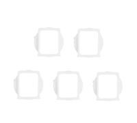 TEHAUX 5pcs Portable Air Conditioner Exhaust Hose Coupler Connector with Fresh Air Introduction for Venting Tool Installation Compatible with Unit Suitable for Bedroom and Office Use