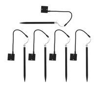 TEHAUX 5pcs Resistive Screen Pen Lanyard and Stand Base for Pos Machine Comfortable to Hold Stylus Pens for Touch Screen Navigation and Note Taking