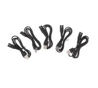 TEHAUX 5pcs Water Flosser USB Charging Cord Replacement for Wpec Wpec Oral Irrigator Fast Charge Power Cable for Cordless Dental Irrigator Accessories