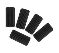 TEHAUX 5pcs Wheelchair Brake End Covers Replacement for Walkers and Rollators Plastic Material with Universal Compatibility and Low Noise Design for Nursing Homes at Home Care