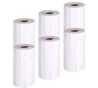 TEHAUX 6 Rolls Thermal Printer Paper Roll 3.15x2.36 Inch Simple Design Practical Thermal Transfer Technology for Instant Camera Printing Photos with Bright Colors Suitable
