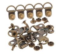 TEHAUX 60Pcs Metal Shoe Boot Lace Hooks for Hiking Boots, Shoelace Repair Buckles with Rivets, Sturdy Footwear Fasteners for Outdoor Sports and Climbing Gear