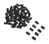TEHAUX 60pcs Pp Plastic Sink Rack Feet Replacement for Kitchen Sink Racks Black Colour with Slip-Resistant and Deformation-Resistant Features for Family Kitchens and Professional Culinary
