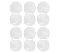 TEHAUX 6Pcs Adhesive Rubber Film Table Tennis Bat Protector Double-Sided Thickened Cover for Outdoor and Indoor Racket Protection