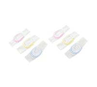 TEHAUX 6pcs Adjustable Elastic Diaper Strips Belts Girl Diaper Tape Reusable Fixing Belt for
