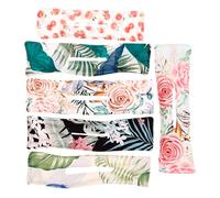 TEHAUX 6pcs Hair Bun Maker Fabric Hair Donut Shaper for Ladies for Daily Wearing