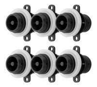 TEHAUX 6pcs Inflatable Boat Air Valve Adapter with Leakproof Fit and Compact Pvc Design, Paddle Board Pump Adapter for Water Sport and Travel Use