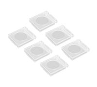 TEHAUX 6pcs Plastic Push Button Covers for Homes and Schools Easy Installation Switch Button Protectors Accidental Touch Prevention for Switch Safety