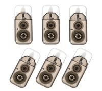 TEHAUX 6pcs Portable Correction Tape for Students with Adhesive Correction Tapes and Comfortable Grip Dual Gear Construction School Season Decor and Office Supplies