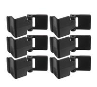 TEHAUX 6pcs Terrarium Lock Lid Clips Reptile Tank Locks Anti-escape Easy to Use Abs Material Sl esign for Tropical Terrarium Suitable for Reptile and Amphibian Tanks for Beginners