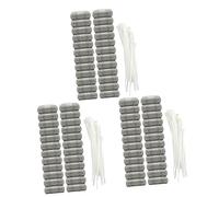 TEHAUX 72pcs Stainless Steel Laundry Filtration Net for Washing Machine Lint Professional Filters for Home Use Easy to Install