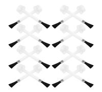 TEHAUX 80pcs Nail Polish Brush Replacement Set 11mm Mini Fingernail Paint Brushes Gel Polish Applicator for Manicure Nail Art DIY Sealing