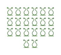 TEHAUX 80pcs Plastic Plant Climbing Fixer Hooks for Vines and Plants Self-Adhesive Wall Mount Clips and Organize Branches for Decorating Your Home