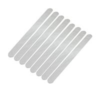 TEHAUX 8pcs 15mm 304 Stainless Steel Bracelet Making Core DIY Bracelet Fixing Mold Handmade Jewelry Shaping Tool for Crafting
