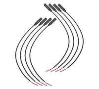 TEHAUX 8Pcs Mono Female Audio Connector Cable Replacement Wire for Headphones Microphones Speakers with Stable and Design