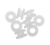 TEHAUX 8pcs Motorcycle Windshield Installation Kit with Rubber Mounting Rings for E Bikes and Motorcycles Featuring Weather Resistance and Vibration-dampening