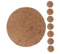 TEHAUX 8pcs Pigeon House Nest Pads Breathable Coconut Fiber Bird Egg Mats Soft Warm Nesting Material for Small Birds Dry Comfortable Resting Environment