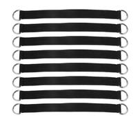 TEHAUX 8pcs Pull-up Assist Bands Set with Stainless Steel and Cloth Material, Heavy Duty Resistance Bands for Women, Easy Installation and Resist Breakage, for Schools and Outdoor