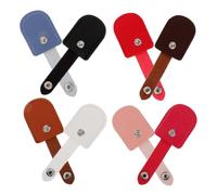 TEHAUX 8pcs Stylish Pu Nail Scissor Pouch Holder with Precise Process for Storing Small Items, Compact and Sturdy Cuticle Scissors Protector Suitable for Nail Technicians and Personal