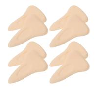 TEHAUX 8pcs Women's Swimwear Pads Invisible Private Parts Adhesive Stickers Seamless Soft Sponge Hiders for Bikini Bathing Suit Yoga Pants Use