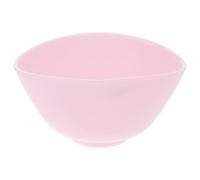 TEHAUX 8x5cm Pink Silicone Facial Mask Mixing Bowl for Home Use, Odorless, Microwave Safe and Anti-drop Prep Measuring Bowl, Versatile Kitchen Utensil for Sauces and Peppercorns