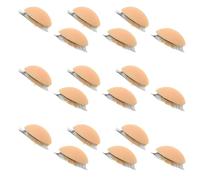 TEHAUX 9 Pair Simulated Eyelash for Practice Eyelids Removable Silicone Eyelids for Mannequin Head Beginner Friendly Eyelash Extensions Tool for Training