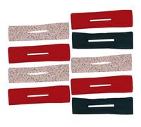 TEHAUX 9pcs Lazy Hair Curler Bun Maker Set Butterfly Clips Hair Bun Shaper for Women for Volume and Updo Random Color