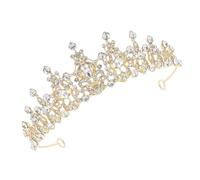 TEHAUX Accessory Elegant Headband A for Rhinestone and Women Wedding Please Note It Is Non-Irritating Design Birthday, Comfortable Metal Sparkling That Will Not Hurt Party Bridal Hair