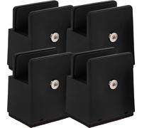 TEHAUX Adjustable Bed Risers 4 pack Furniture Risers for Platform Beds Tables Chairs and Sofas Height Increase Blocks for Extra Storage Space Easier Cleaning and Ergonomic Support