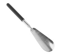 TEHAUX Adjustable Stainless Steel Shoe Horn for Convenient Access and Back Relief with Telescopic Handle Extendable Long Handled Shoe Horn Tool Suitable for Seniors and Those with Hip
