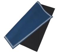 TEHAUX American Mahjong Table Mat with Noise Reduction and Decorative Surface Waterproof Non-slip Made of Diatom Mud, Foldable and Lightweight Square Game Table Cover for Stylish Gaming
