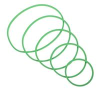 TEHAUX Aquarium Fish Feeding Ring 5Pcs Floating Plastic Duckweed Rings for Fish Tank Isolation and Swim Break Function
