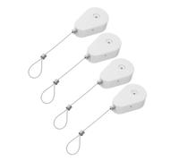 TEHAUX Automatic Retractable Anti-lost Cable Case with Adjustable Length and Effortless Operation, Steel Wire Holder for Tablets and Gaming Controllers in Home or Industrial Settings