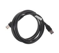 TEHAUX Barcode Scanner Data Cable 2m USB to Modular Jack Cord Compatible with Honeywell Handheld Barcode Gun Pos Scanner Replacement Sync Cable